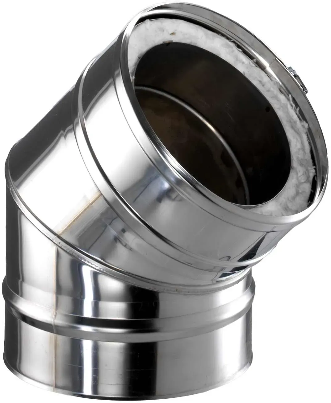 Schiedel ICS-200 Bogen 45° doppelwandig