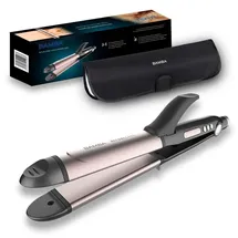 Cecotec Haarglätter mit Keratin- und Arganölbeschichtung RitualCare 1000 Ceramic 2in1. Einstellbare Temperatur 120-220 oC, Automatische Abschaltung, Thermoetui