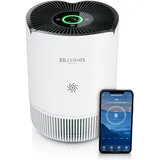 Brandson Luftreiniger 158 m3/h Weiß