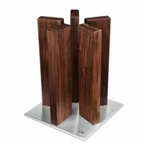 KAI Stonehenge Edelstahl/Walnuss