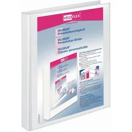 Veloflex Präsentationsringbuch Velodur 4144190, A4 4 Ringe, 16mm ws