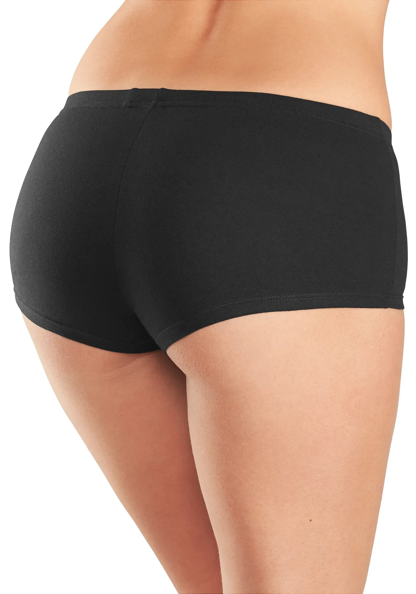 Panty H.I.S, Damen, Gr. 56, schwarz, Jersey, Obermaterial: 95% Baumwolle, 5% Elasthan, unifarben, körpernah, Unterhosen Panty, aus elastischer Baumwoll-Qualität, Topseller