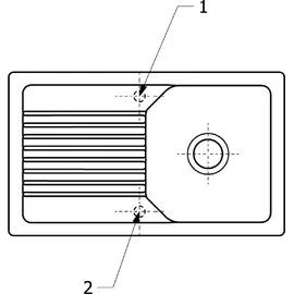 Villeroy & Boch 338502R7 EB-SP Linara 50 860x510mm Exc-Garn.