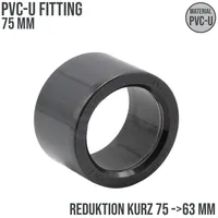 Mega Group 75 x 63 mm Reduzierstück PVC grau
