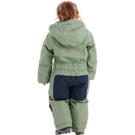 KILLTEC Kesley Mini Skioverall/Schneeanzug mit Kapuze und Schneefang, hell blaugrün, 86/92