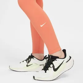 Nike One Dri-FIT Tights, rosa - madder root/white XL