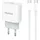 DUDAO A14EUC PD 20W USB-C Wandladegerät Kabel - Weiß