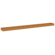 vidaXL Hochbeet 960 x 100 x 36 cm Cortenstahl