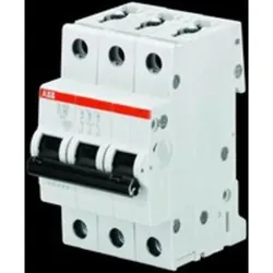 1St. ABB S203-B10 2CDS253001R0105 LS-Schalter 3pol. B 10A Sicherung Automat