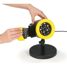 DS PRODUKTE BVB LED-Motivstrahler - Projiziert das BVB-Logo - Für innen & außen