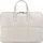 Dudu Togean Laptoptasche Leder Weiß