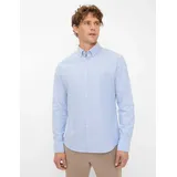 Brax Langarmhemd blau XXXL