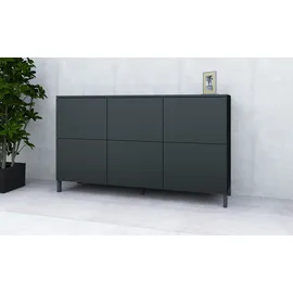 borchardt Möbel Kommode »Haama« Breite 139 cm schwarz