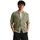 Marc O'Polo DENIM, Herren, Gr. XL, grün (chalky sage), Single Jersey, Obermaterial: 100% Baumwolle, regular fit normal, Rippbündchen, Strickjacken Strickjacke, Kurzarm-Strickjacke im Polostil regular mit Lochstruktur