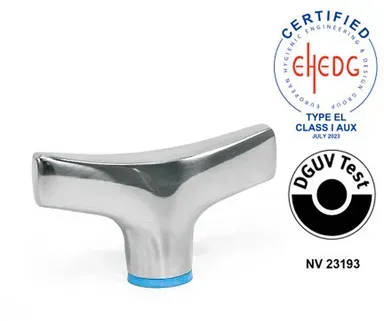 Flügelmuttern, Edelstahl, Hygienic Design (8341-40-M4-PL-E)