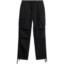 Superdry Cargohose Niedrig geschnitten Schwarz 28 30