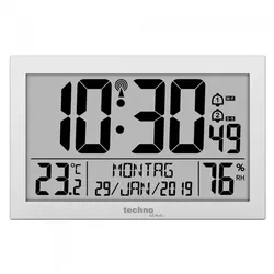 TechnoTrade Import-Export GmbH technoline Wanduhr WS 8016 22,5x14,3cm 4029665080161 TechnoTrade Import-Export GmbH