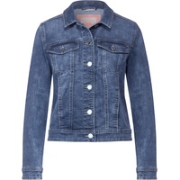 STREET ONE Jeansjacke, Kentkragen, Brusttaschen, für Damen, 15700 INDIGO RAND, 42