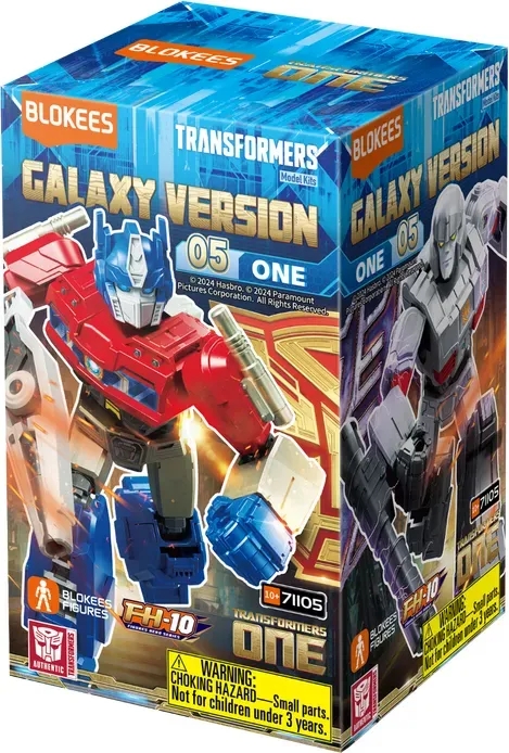 Blokees Transformers Figuren, Galaxy Version 05 ONE, Überraschungs-Actionfiguren-Set, zufällige Designs, Spielzeugsets für Wohndekoration, Sammelgeschenk für Kinder und Erwachsene