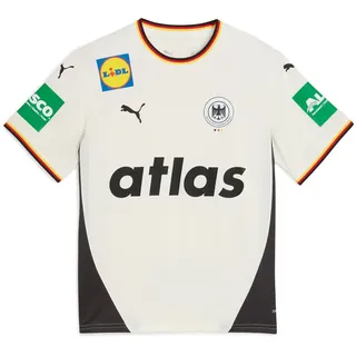 Puma DHB Handball Home JR Kinder T-Shirt, weiß - 140