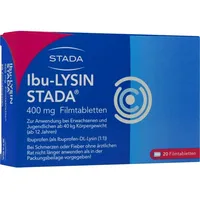 STADA Ibu-LYSIN STADA 400 mg Filmtabletten 20 St.