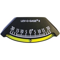 Sun Company lev-o-gage 8 – Ferse Winkel Clinometer | Hochauflösende Clinometer für modernes Boote | Reittiere Spritzwand auf