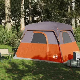 vidaXL Campingzelt 4 Personen Orange