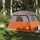vidaXL Campingzelt 4 Personen Orange