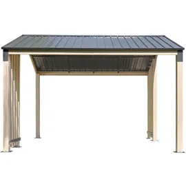 Sojag Lito 1012 3,69 x 3 m Braun/Grau