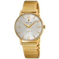 Festina Herren Analog Quarz Uhr mit Edelstahl Armband F20251/2