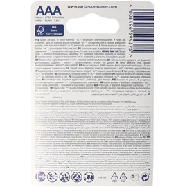 Varta Power Micro  AAA 4 St.