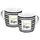 Geda Labels Tasse Super Papa Streifen 0,3 l Schwarz