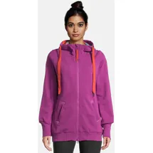 salzhaut Sweatjacke lila XXXL
