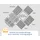 EcoStar Gerätehaus Elegant-S Typ 1 graualuminium 1 flg 258,8 x 121,3 cm
