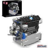 Mould King Motorisierter S55 Inline 6-Zylinder-Motor 10213