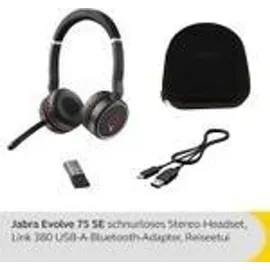 JABRA Evolve 75 SE UC Stereo Link 380 USB-A