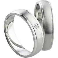 Mabro Partnerringe Verlobungsringe AB820 / AB821 Edelstahl