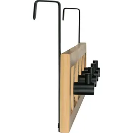 Wenko Garderobe Allegre 4 Haken Schwarz