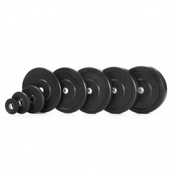 Nordic Fighter Schwarz Stoßstangen-Gewichtsscheiben 2,5kg / 50mm (1 Stck)