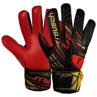 Reusch Torwarthandschuhe Attrakt Solid Junior gold|SCHWARZ 8