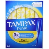 Tampax Pearl Regular Tampons mit Applikator, 24 Stück