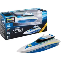 REVELL RC-Boot Polizei Boot CH RTR blau/weiß