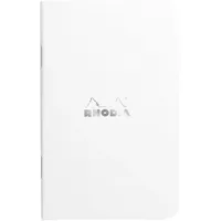 Rhodia 20x Notizheft Rhodia 7,5x12cm 24 Blatt 80g Weiß,