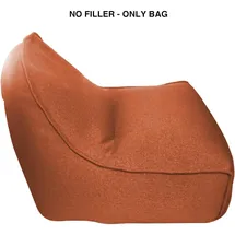 Mobili Rebecca Sitzsack Orange Polyester 90 x 70 x 80 cm Orange