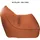 Mobili Rebecca Sitzsack Orange Polyester 90 x 70 x 80 cm Orange