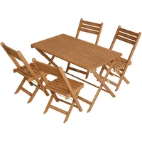 Juskys Rimini Set 5-tlg. Natur