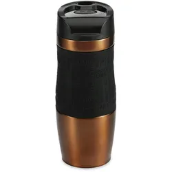BERGNER Thermosbecher 400Ml Edelstahl Braun Neon Classic