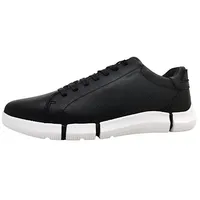 GEOX Leder-Sneakers Adacter in Schwarz, 44