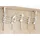 DanDiBo Ambiente Türgarderobe Melody 42 cm Weiß