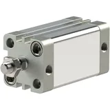 Riegler Kompaktzylinder, doppeltwirkend, AG, K-Ã ̃40, Hub40, G1/8, ISO21287